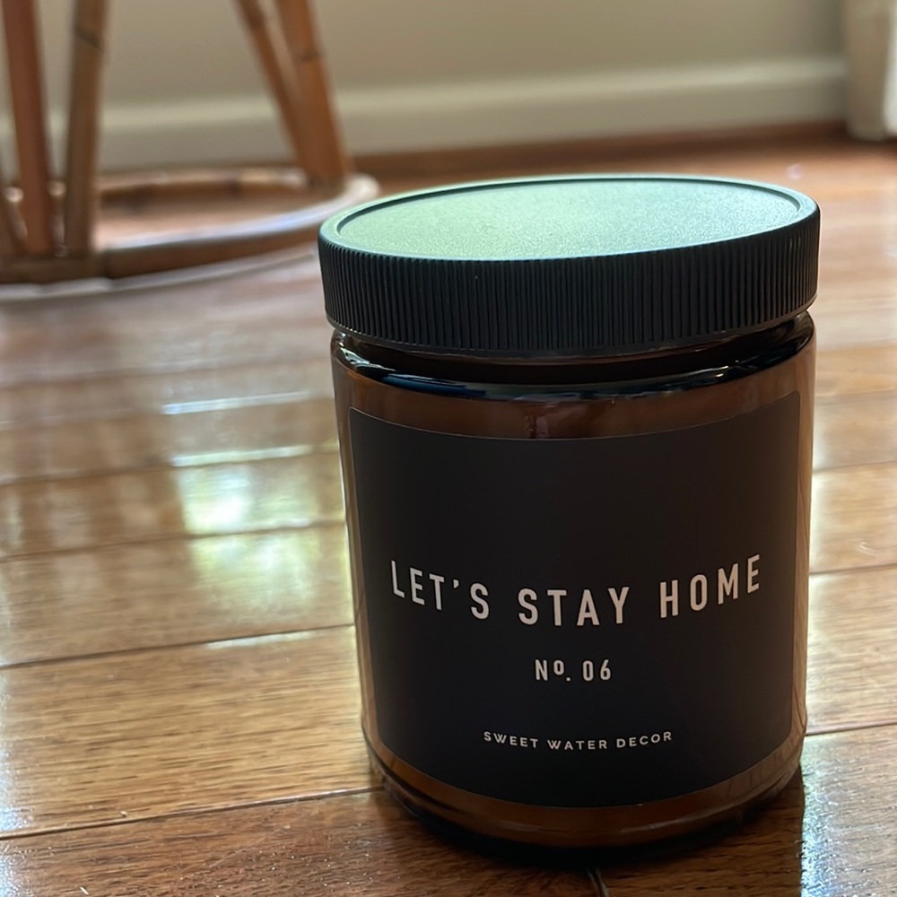 Let’s Stay Home 7.5 oz Candle